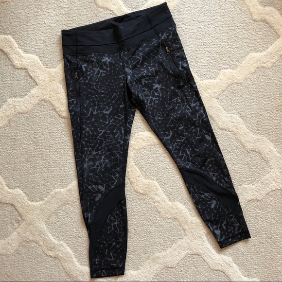 lululemon athletica Pants - Lululemon Run Inspire Crop Constellation Leggings